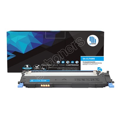 Gotoners™ Samsung New Compatible CLT-C409S Cyan Toner, Standard Yield