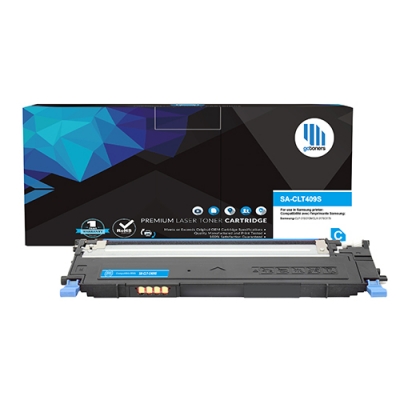 Gotoners™ Samsung New Compatible CLT-C409S Cyan Toner, Standard Yield