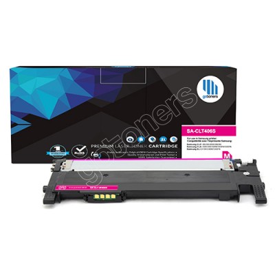 Gotoners™ Samsung New Compatible CLT-M406S Magenta Toner, Standard Yield
