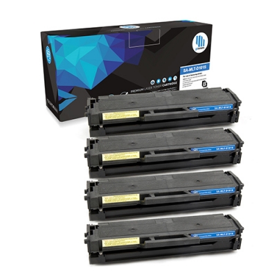 Gotoners™ Samsung New Compatible MLT-D101S Black Toner, Standard Yield, 4 pack
