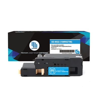 Gotoners™ Xerox New Compatible 106R02756 (6020/6025/6022/6027) Cyan Toner Kit, Standard Yield