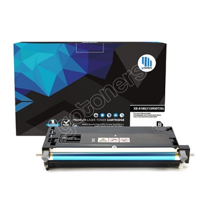 Gotoners™ Xerox Compatible 113R00726 (6180) Black Remanufactured Toner , High Yield